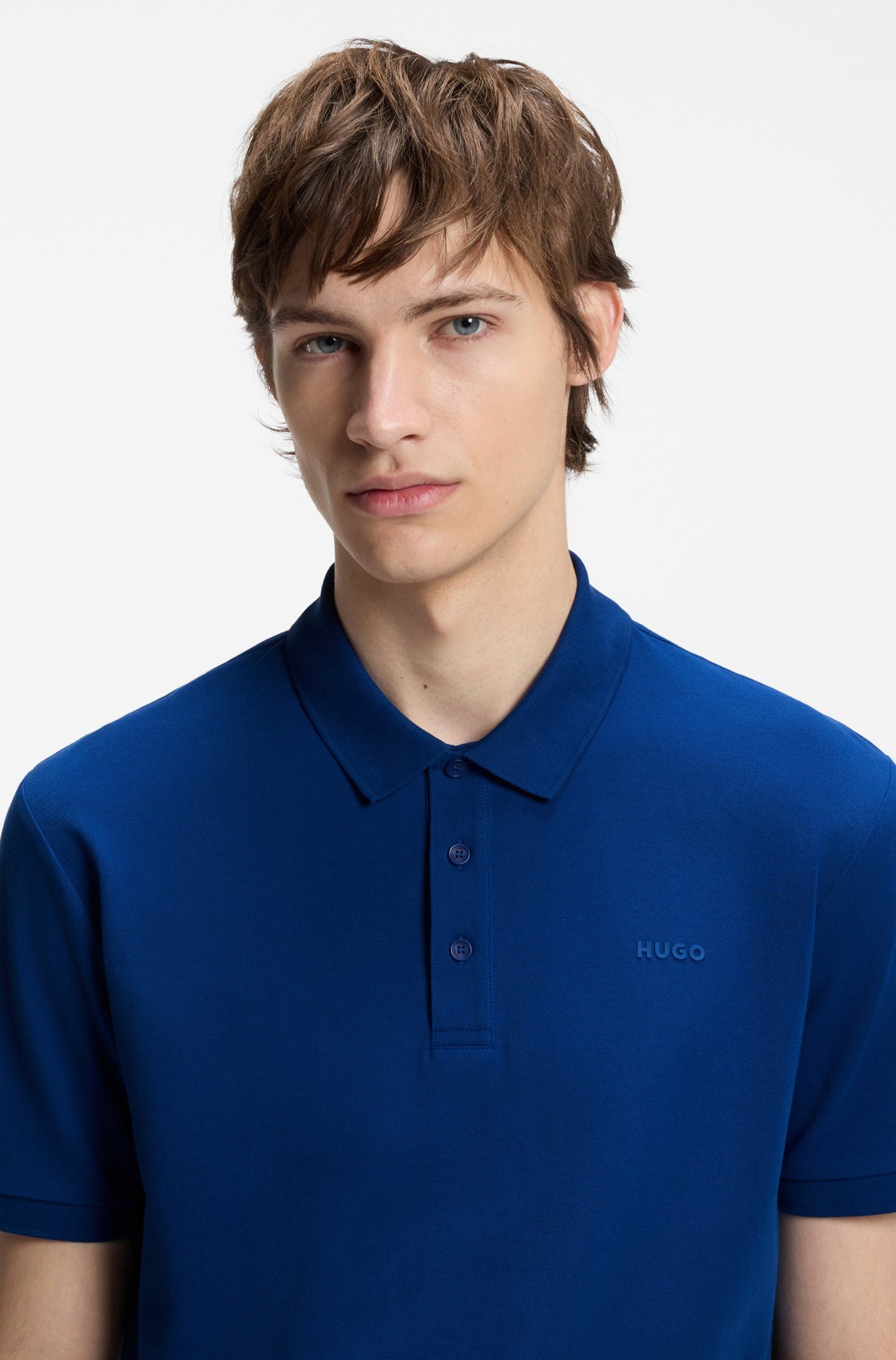 HUGO Regular-Fit Cotton Polo Shirt