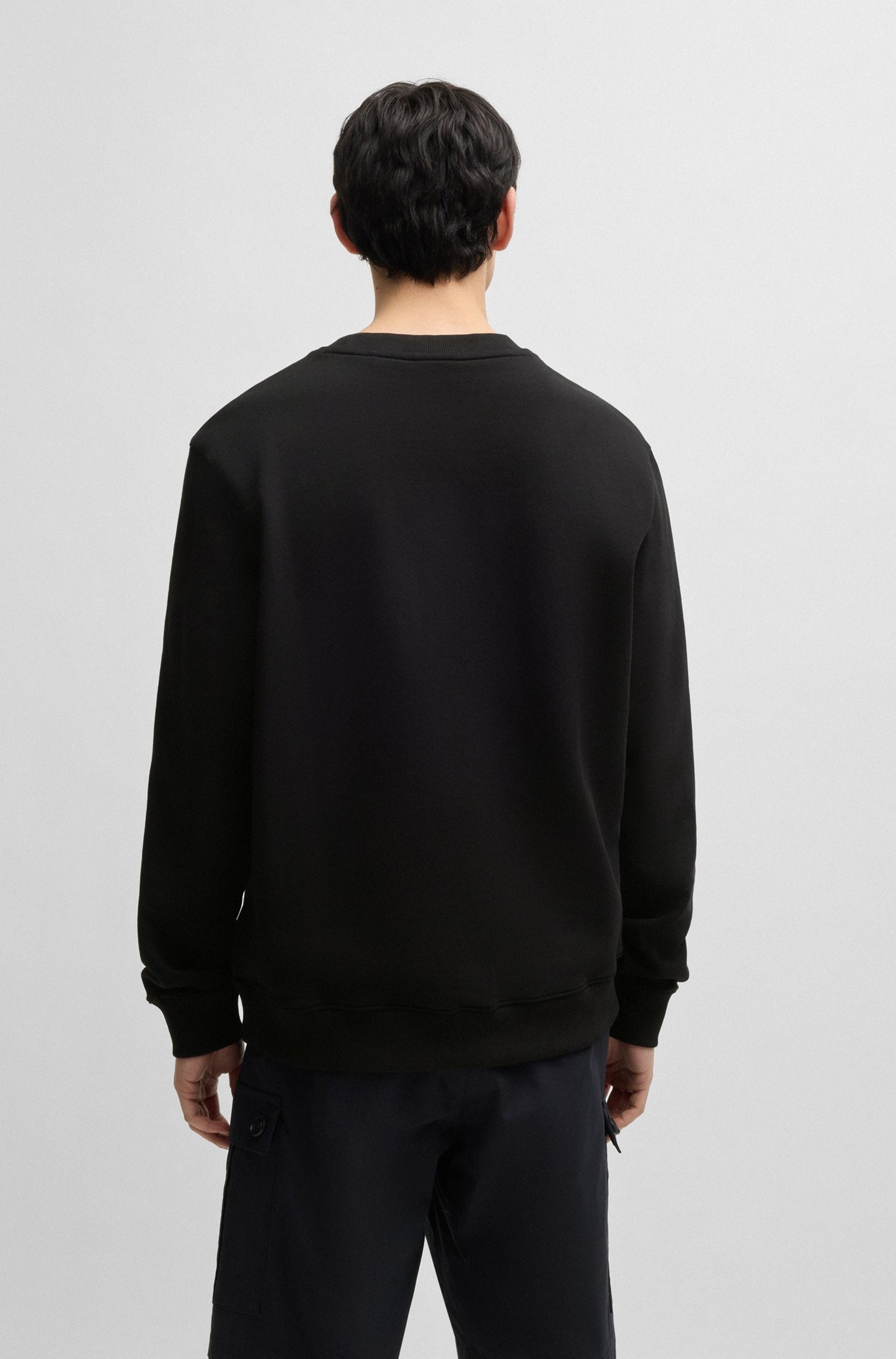 Hugo Red Line Sweatshirt With Printed Logo