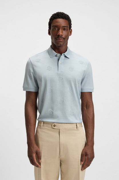 Boss The Motion Active Cotton Polo Shirt for Men