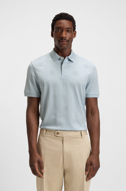 Boss The Motion Active Cotton Polo Shirt for Men