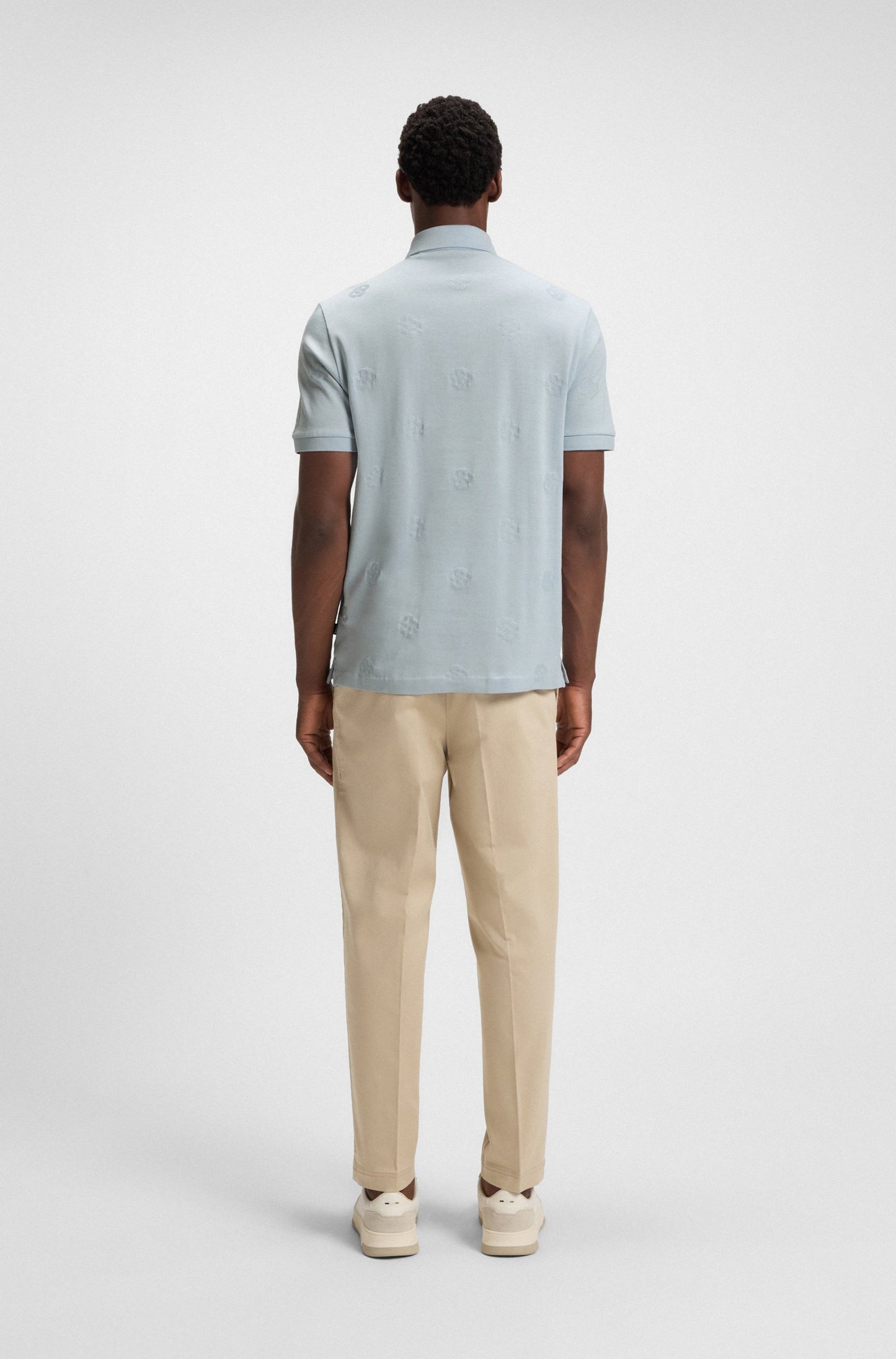 Boss The Motion Active Cotton Polo Shirt for Men