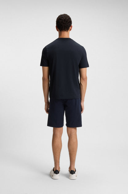 BOSS Men's Landscape Graphic Box Chest Logo Luxury T-Shirt