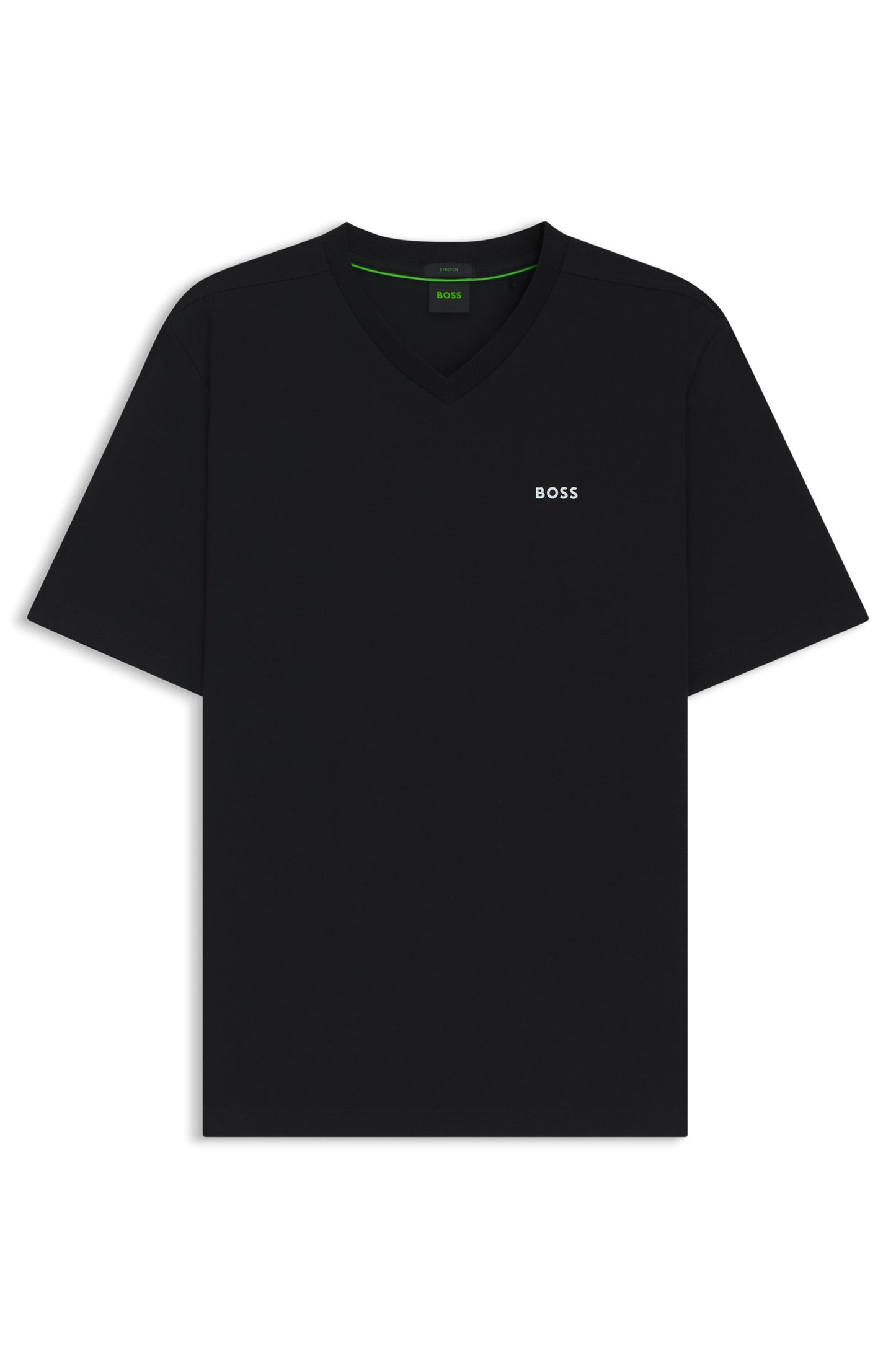 BOSS Men's Luxury Cotton V-Neck Essential T-Shirt