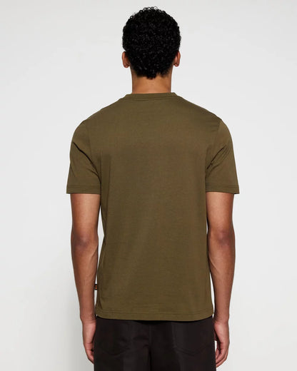 HUGO Men's Cyber Tape Logo Track T-Shirt