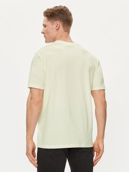 HUGO Men's Tonal Embroidered Logo Luxury T-Shirt