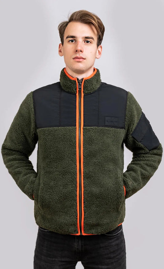 Calvin Klein Sherpa Full Zip Jacket