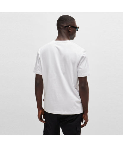 BOSS Men's Tropical Toucan Graphic Print Luxury T-Shirt