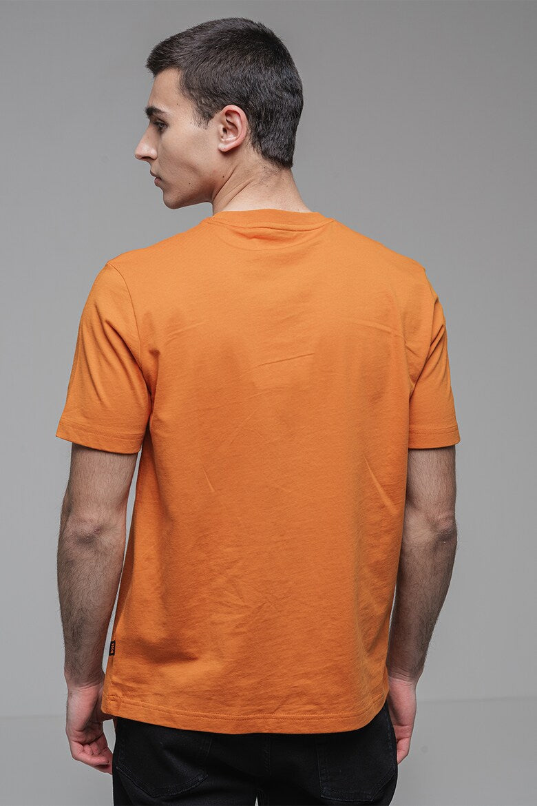 HUGO Men's Cyber Tape Logo Track T-Shirt