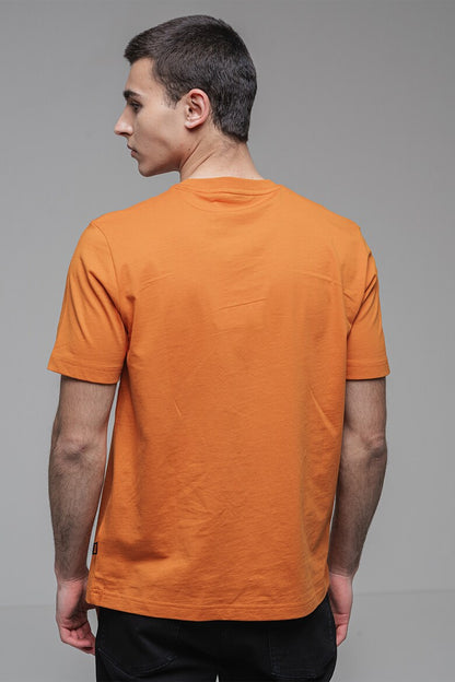 HUGO Men's Cyber Tape Logo Track T-Shirt