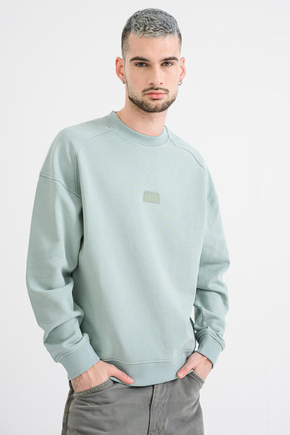 Hugo Men’s Crewneck Sweatshirt -Red Line