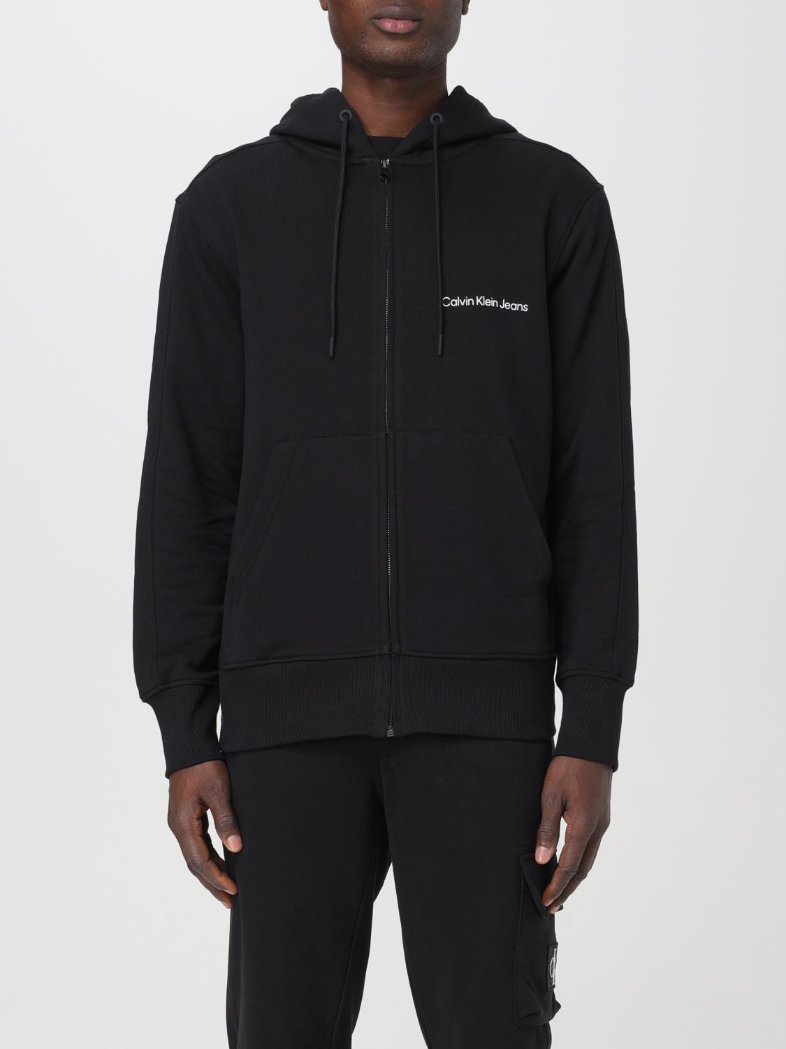 Calvin Klein Jeans Men's Full-Zip Logo Hoodie