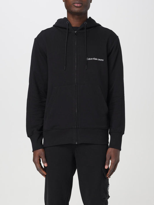 Calvin Klein Jeans Men's Full-Zip Logo Hoodie