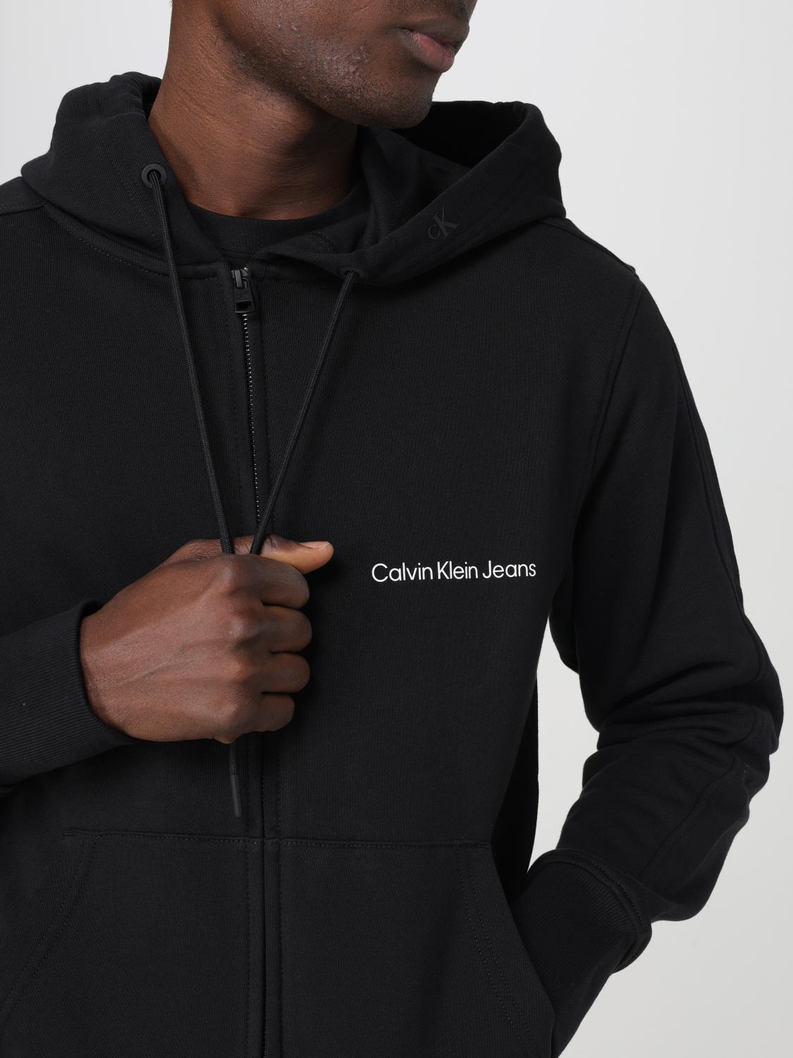 Calvin Klein Jeans Men's Full-Zip Logo Hoodie