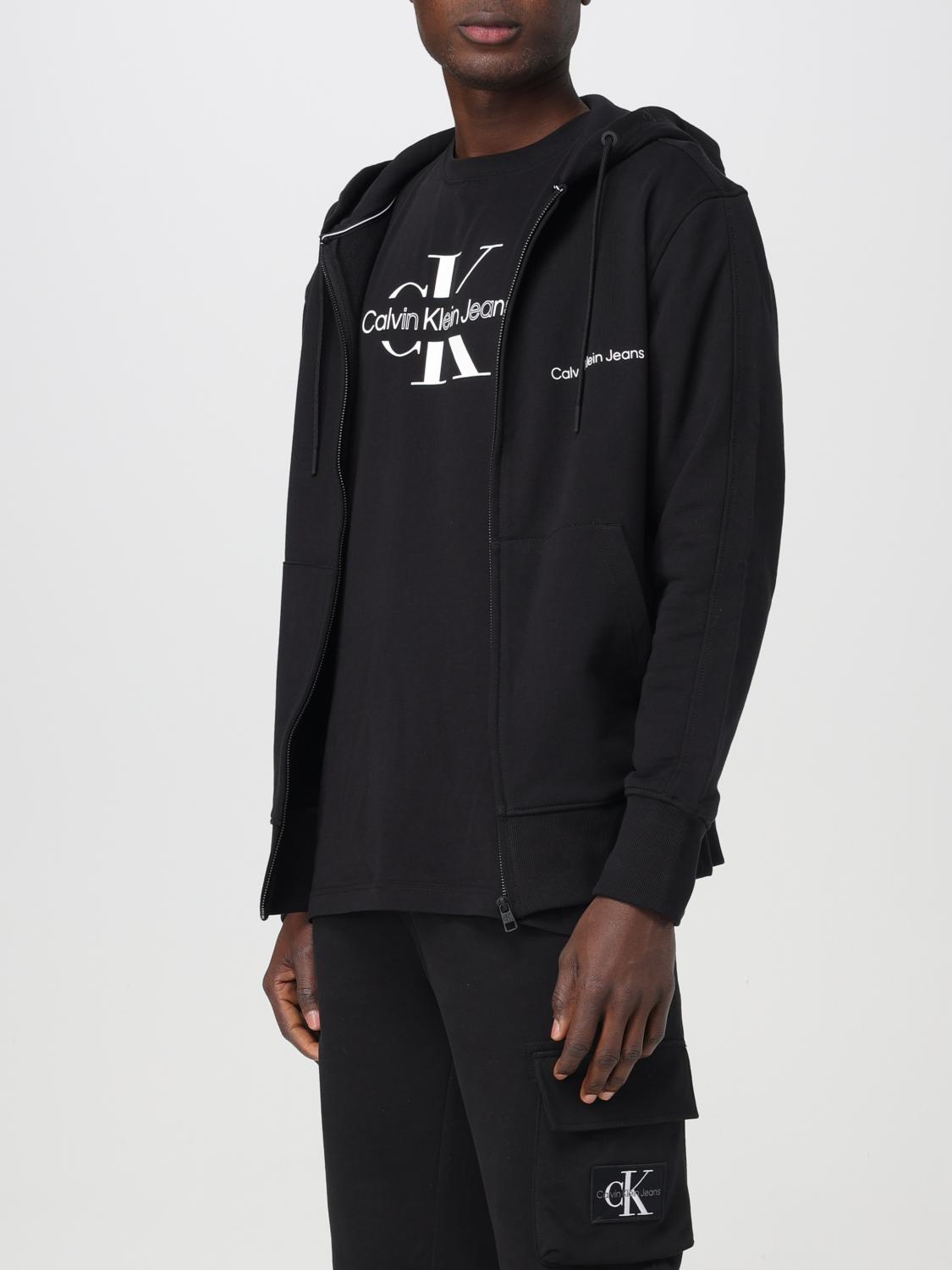 Calvin Klein Jeans Men's Full-Zip Logo Hoodie