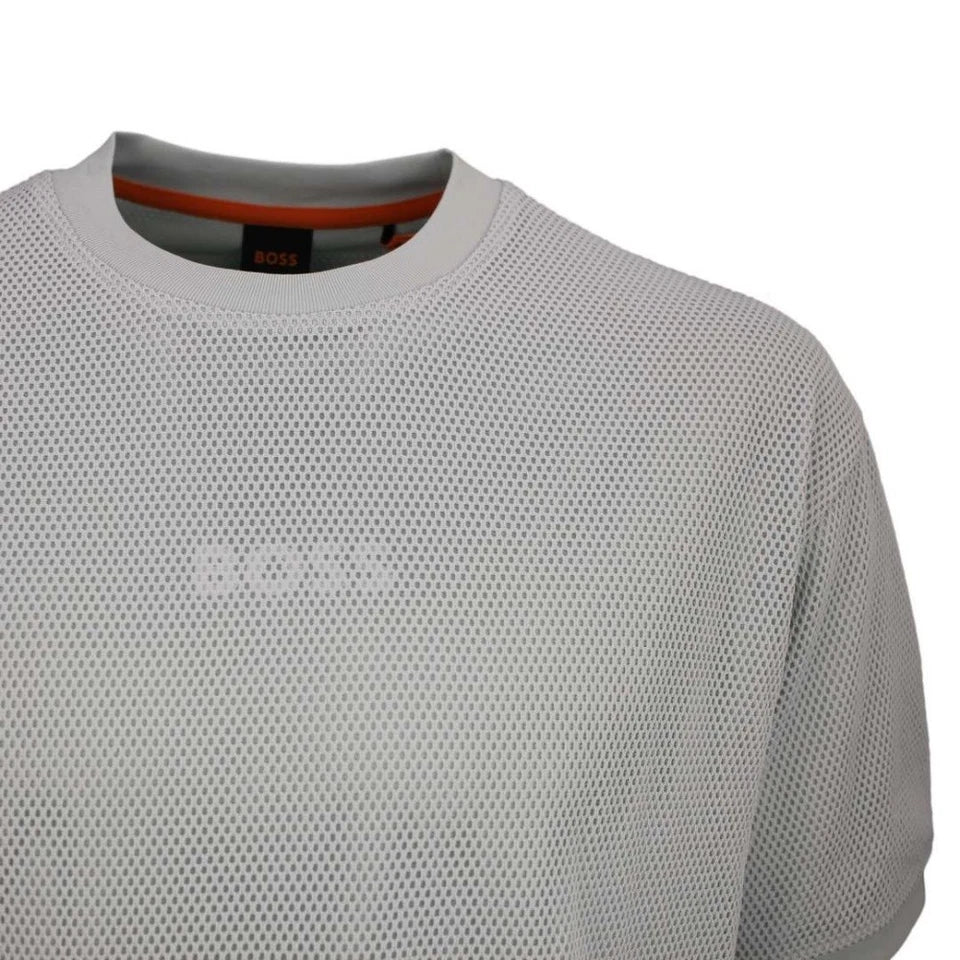 BOSS Men's 3D Drop Shadow Geometric Logo Luxury T-Shirt