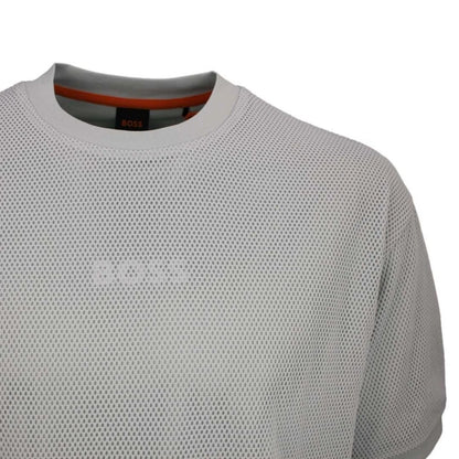 BOSS Men's 3D Drop Shadow Geometric Logo Luxury T-Shirt