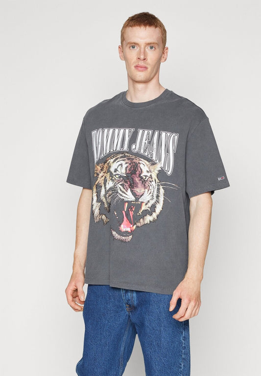 Tommy Jeans Men's Retro Outdoor Mountain Graphic T-Shirt