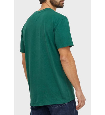 Tommy Jeans Men's Center Arched Logo Minimalist T-Shirt